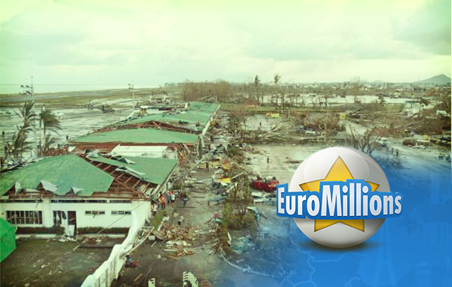 EuroMillions Jackpot für Taifun-Opfer in den Philippinen EuroMillions Jackpot für Taifun-Opfer in den Philippinen