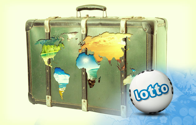 Wygraj w Lotto i wybierz się w podróż po świecie Walizka z mapą kontynetów