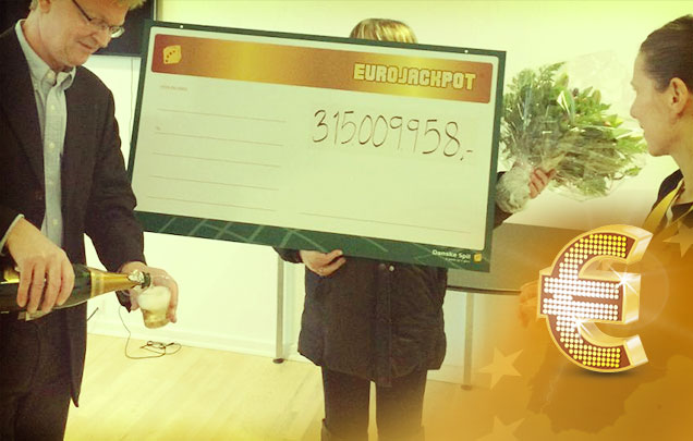Wysoka wygrana EuroJackpot padła w Danii Wysoka wygrana EuroJackpot padła w Danii